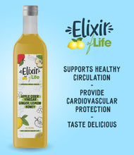 Load image into Gallery viewer, Elixir of Life! Premium Health Booster Packed With Apple Cider Vinegar, Ginger, Honey & Lemon - Hand-Crafted, Healthy Natural Drinks 250 ml (16 servings)