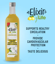 Load image into Gallery viewer, Elixir of Life! Premium Health Booster Packed With Apple Cider Vinegar, Ginger, Honey, Lemon & Garlic - Hand-Crafted, Healthy Natural Drinks 250 ml (16 servings)